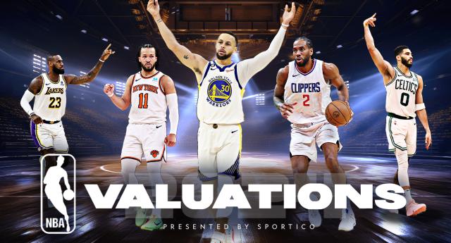 一号娱乐-2024年NBA球队价值排名出炉：勇尼湖领跑 篮网飙升