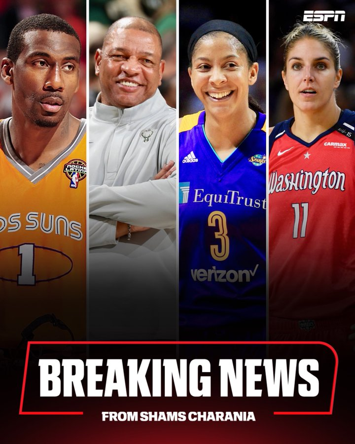 壹号娱乐-Shams：老里与小斯确定入选篮球名人堂 两大WNBA球星也在列