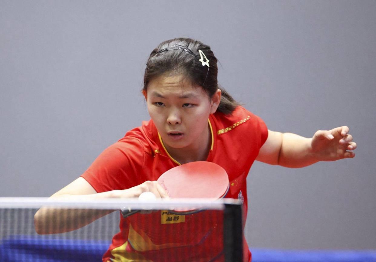 挺进16强!中国女乒16岁孙颖莎师妹闪耀:下一轮挑战桥本帆乃香